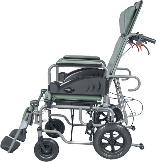 Mobiak Proteus Iv Rollstuhl Badezimmer Klappbar Besondere Art mit Rückenlehne