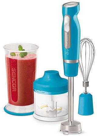 Sencor Handmixer mit Inox-Stab 800W Blau