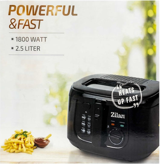 ZLN2317 Deep Fryer 2.5lt Black