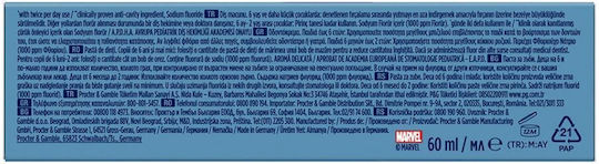 Oral-B Pro Kids Spider-man Παιδική Οδοντόκρεμα για 6+ Χρονών 60ml