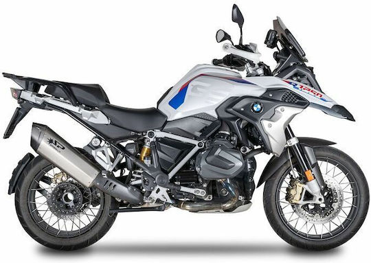 Spark Auspuff-Endrohr Titan Conical Slash-down Gbm0607tom BMW R 1200 Gs Abs 13-19