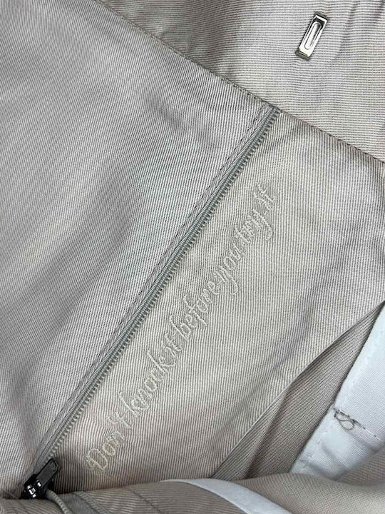 Chino Trousers In Slim Fit Beige