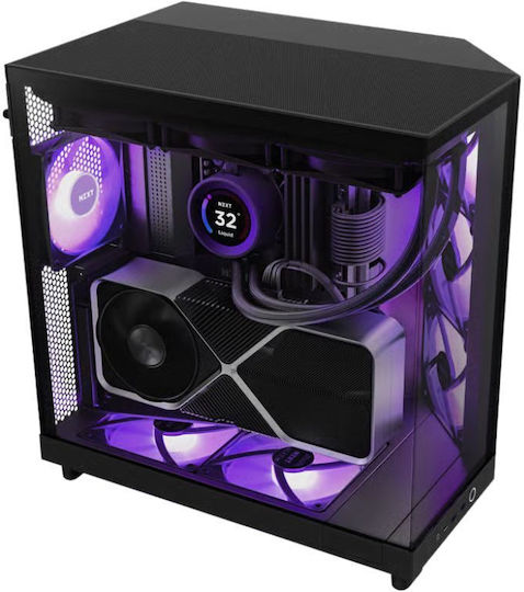Vengeance Epic-V75 NZXT Edition Gaming Desktop PC (Ryzen 5-8400F/32GB DDR5/1.0TB SSD/No OS)
