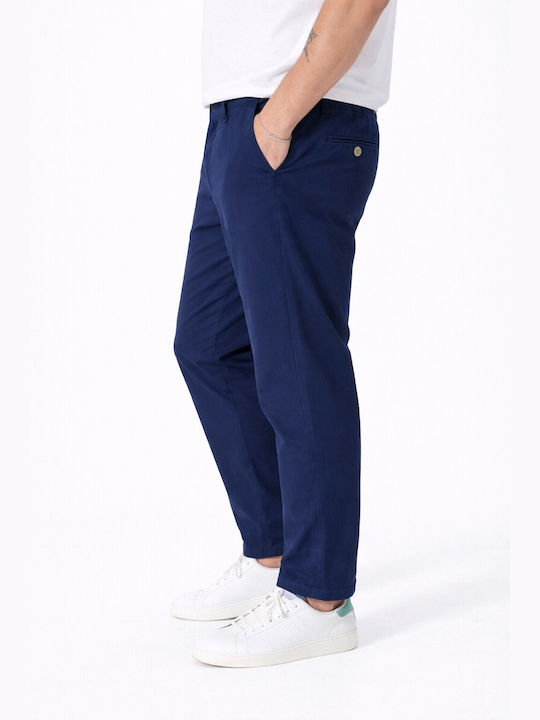 Herrenhosen Chino in Schlank Passform Blau