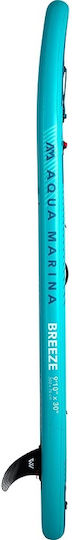 Aqua Marina Breeze Φουσκωτή Σανίδα SUP με Μήκος 3m Τιρκουάζ