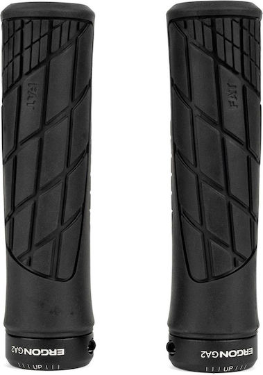 Ergon Ga2 Dicke Schwarze Fahrradlenkergriffe