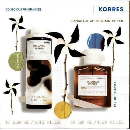 Korres Herbarium Of Mountain Pepper Ανδρικό Σετ με Eau de Toilette 2τμχ