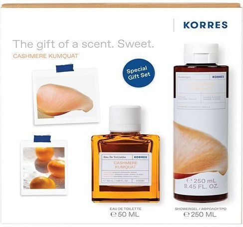Korres Cashmere Kumquat Γυναικείο Σετ με Eau de Toilette 2τμχ