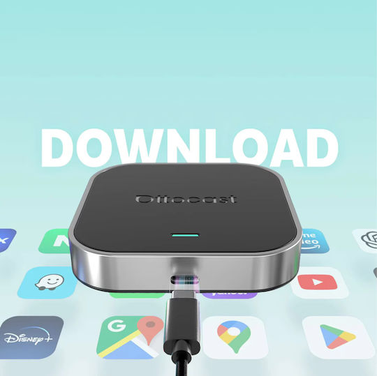 Ottocast Adaptor Carplay Pentru Mașini Pentru Smart Universal