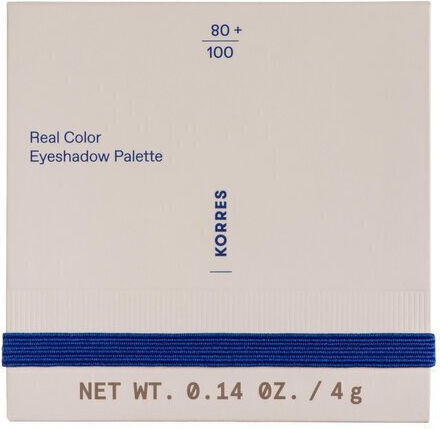 Korres Real Color Παλέτα με Σκιές Ματιών Matte σε Στερεή Μορφή 01 Forest Nudes 4gr