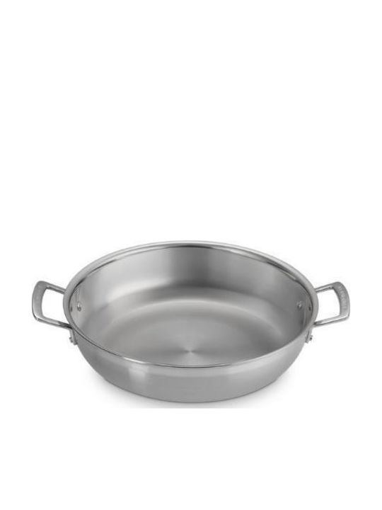 Le Creuset Oală Joasă din Oțel Inoxidabil 4.8l /