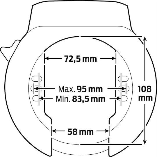 Axa Atlas Rear Wheel Lock
