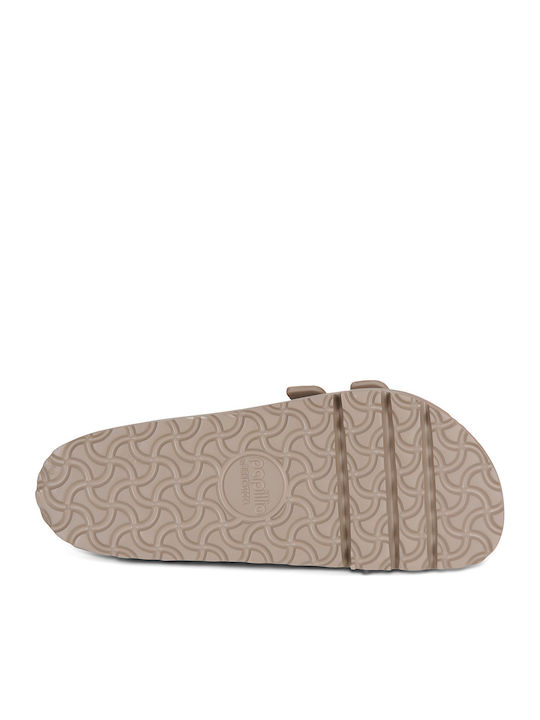 Florida Iii Flex Platform Eva Flip Flops in Sandal Style with Platform in Beige Colour