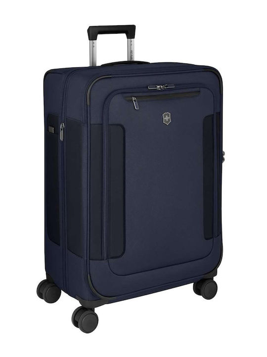 Victorinox Werks Среден Куфар За Пътуване Текстилен Тъмносин С 4 Колела