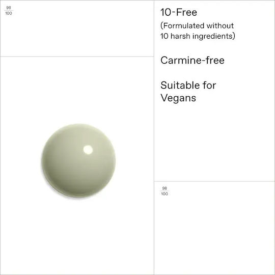 Korres No No Гланц Дълготраен Лак За Нокти 82 Ментово Зелено 11ml