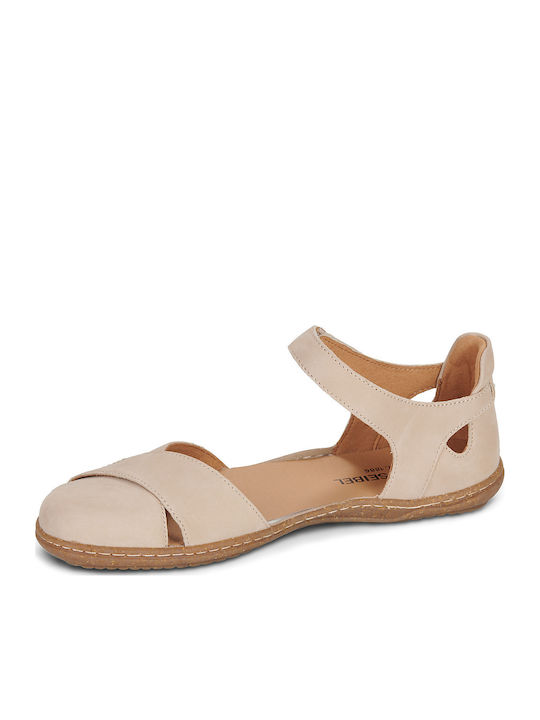 Damen Ballerinas Beige