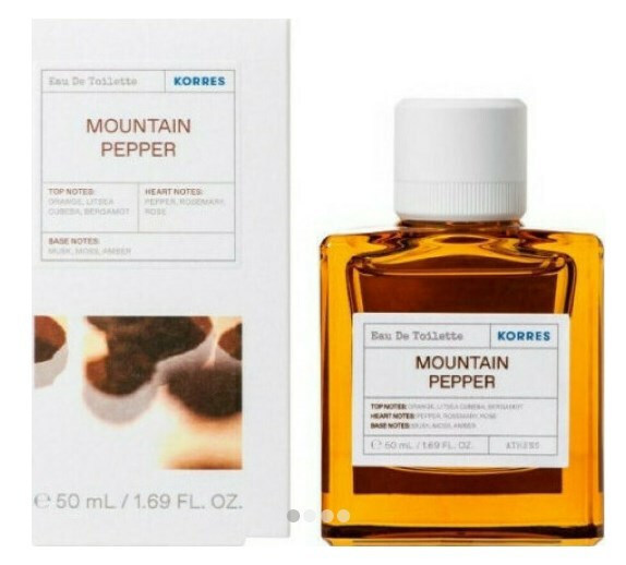 Korres Mountain Pepper Eau de Toilette 50ml