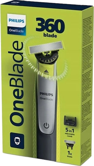 Philips Oneblade QP2734/23 Case + Philips OneBlade Blade QP610 Electric Shaver for Face Rechargeable