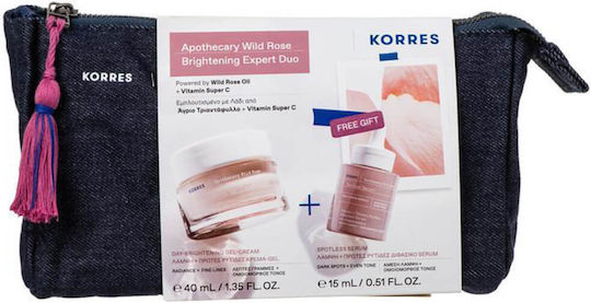 Korres Apotherapy Wild Rose Σετ Περιποίησης για Αντιγήρανση & Λάμψη 3τμχ