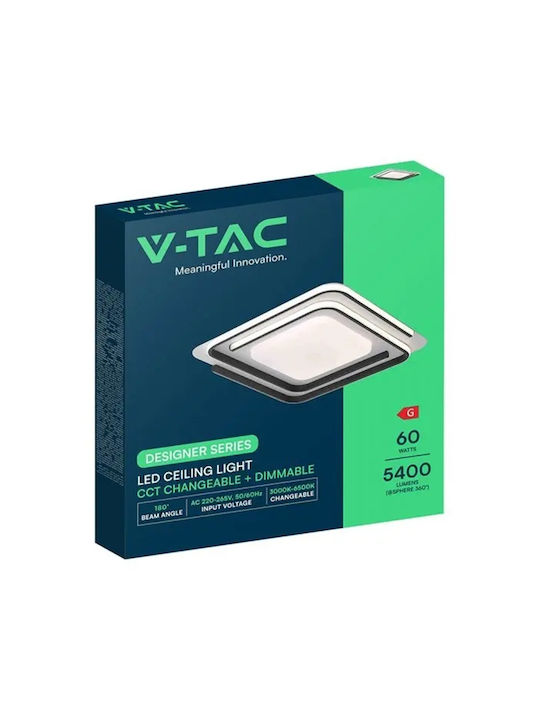 Φωτιστικο Led 60w 3σε1 Διευθυνομενο Τηλεχειριστηριο