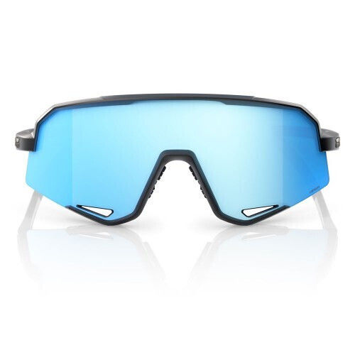 100% Cycling Glasses Slendale with Black Frame & Mirror Lenses