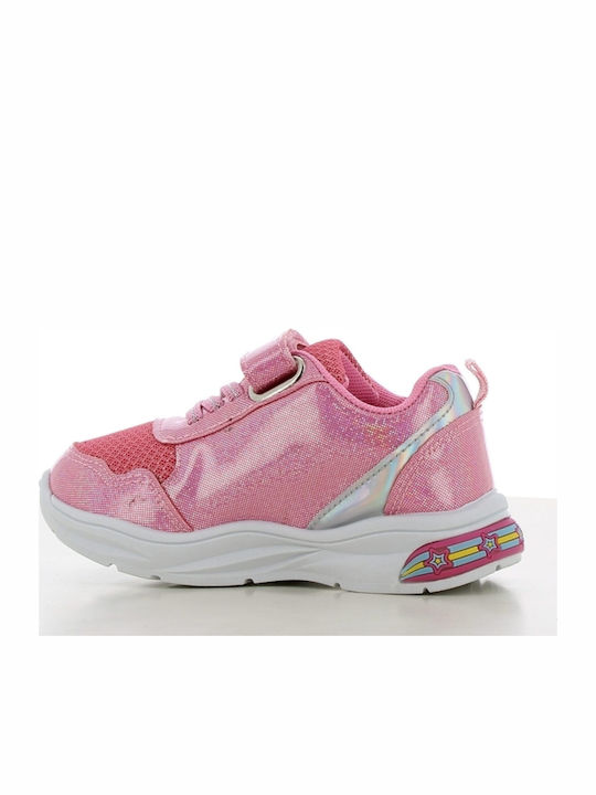 Unicorn Παιδικά Sneakers με Φωτάκια Φούξια