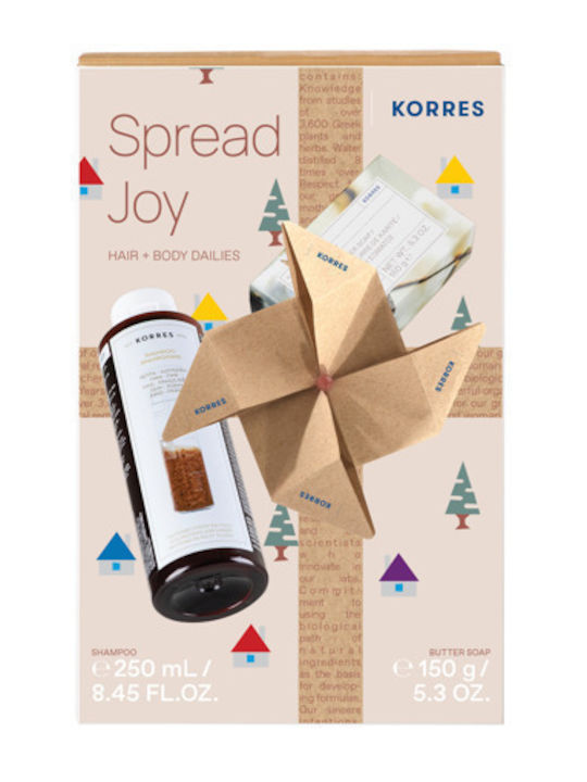 Korres Spread Joy Hair + Body Dailies Комплект за грижа за кожата за Хидратация