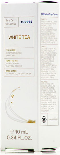Korres White Tea Eau de Toilette 10ml