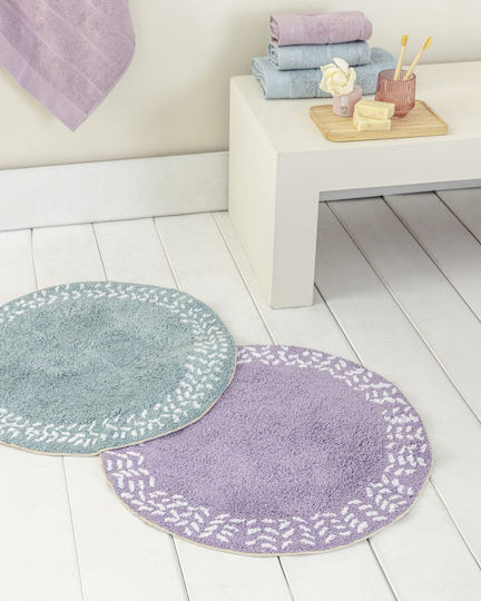 Nima Rug 60x60cm Dusty Aqua