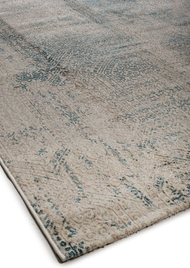 Βιοκαρπέτ Gossip 9186a Χαλί Ορθογώνιο Cream Blue 200x250cm