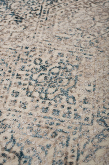 Βιοκαρπέτ Gossip 9186a Χαλί Ορθογώνιο Cream Blue 200x250cm