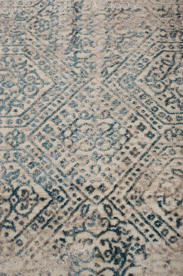 Βιοκαρπέτ Gossip 9186a Χαλί Ορθογώνιο Cream Blue 200x250cm