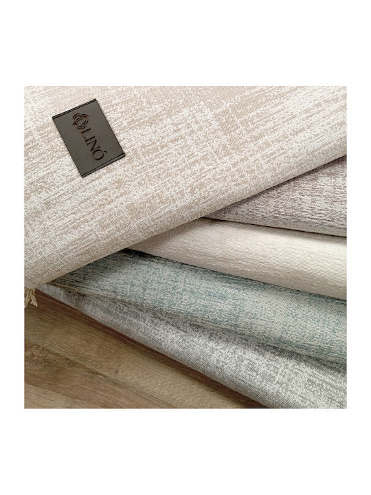 Lino Home Sofa Throw 2 Seater Jacquard 180x250cm Beige