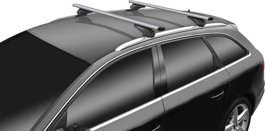 Menabo Sonic Silber XL Dachträger Hyundai Ix35 Klebebar 2013-2015