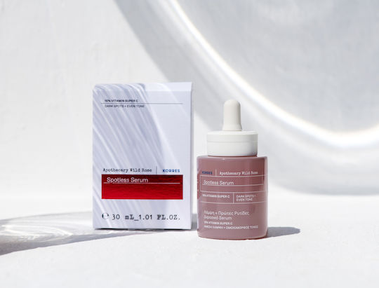 Korres Wild Rose Moisturizing & Anti-aging Serum Face with Vitamin C for Radiance & Firming 30ml