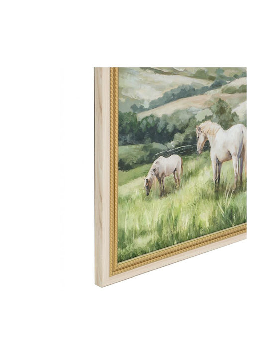 Artekko Δίπτυχος Πίνακας σε Καμβά 60x80cm