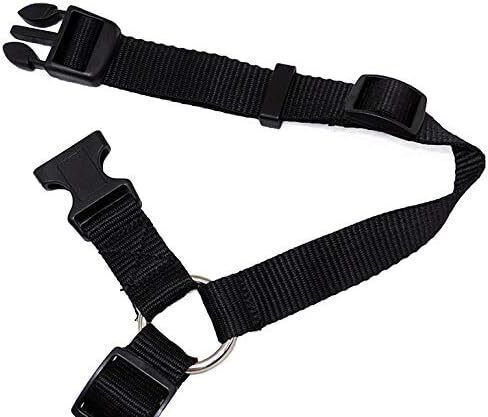 Adjustable Dog Car Seatbelt Black
