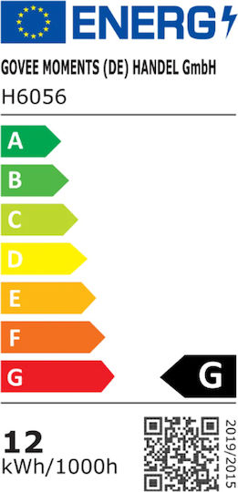 Govee Smart Διακοσμητικό Φωτιστικό Flow Plus LED RGBIC Μπάρα 2τμχ 8.4x8.4x26.6εκ.