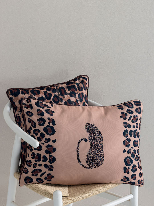 Palamaiki Beige Decorative Pillow Case 40x60cm