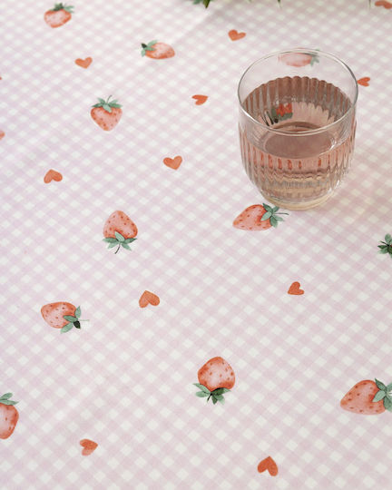 Nima Καρέ Strawberry Love 85x85εκ.