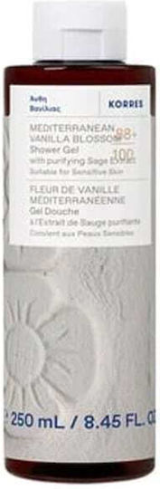 Korres Vanilla Blossom Bubble Bath in Gel & Scent of Vanilla Flowers 400ml