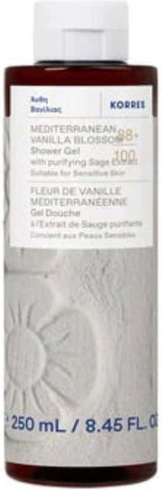 Korres Vanilla Blossom Αφρόλουτρο με AHA για Απολέπιση 250ml
