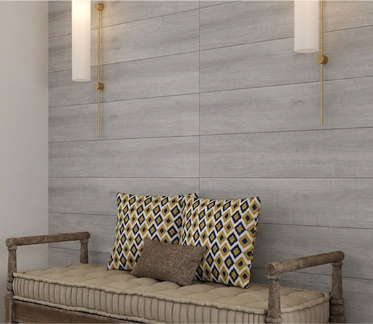 Yurtbay Seramik Floor / Wall Tile Kitchen / Bathroom Granite Matte 120x20cm Grey