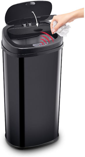Lamart Lamart Mülleimer Aus Inox Mit Sensor Schwarz 42l