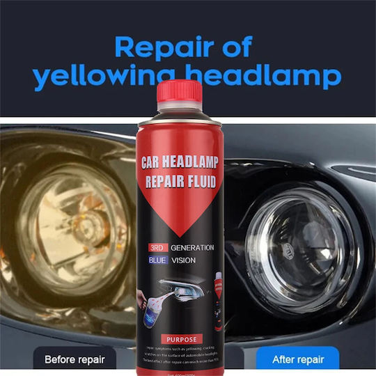 Professional Replacement Liquid Headlight Defogging Lamp 800gr Red Blue Vision 3rd Generation Tc-381
