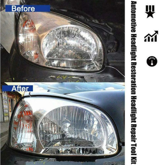 Professional Replacement Liquid Headlight Defogging Lamp 800gr Red Blue Vision 3rd Generation 3pcs Tc-383