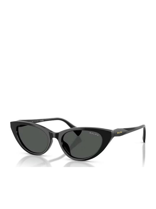 Ralph Lauren Women's Sunglasses with Black Horn-Rimmed Frame and Black Lens RA5352U 500187