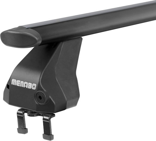 Menabo Bare De Acoperiș Din Aluminiu Pentru Citroen Berlingo 5D 2018+ Set Cu Picioare Negre