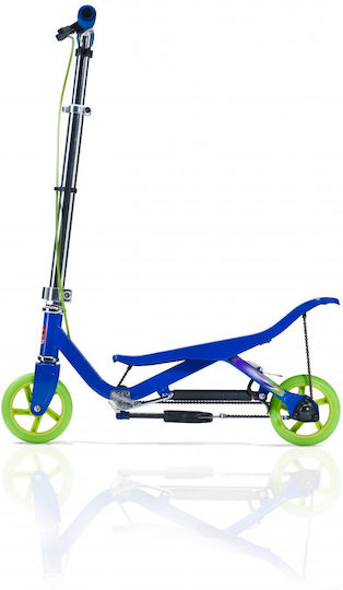 Scooter Patinetă Copii Pliabilă X360 cu 2 Roți pentru 4+ Ani Junior Albastru
