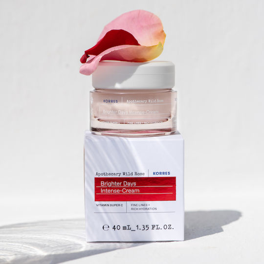 Korres Apothecary Wild Rose Rich 24ωρη Ενυδατική & Αντιγηραντική Κρέμα Προσώπου Ημέρας με Βιταμίνη C 40ml